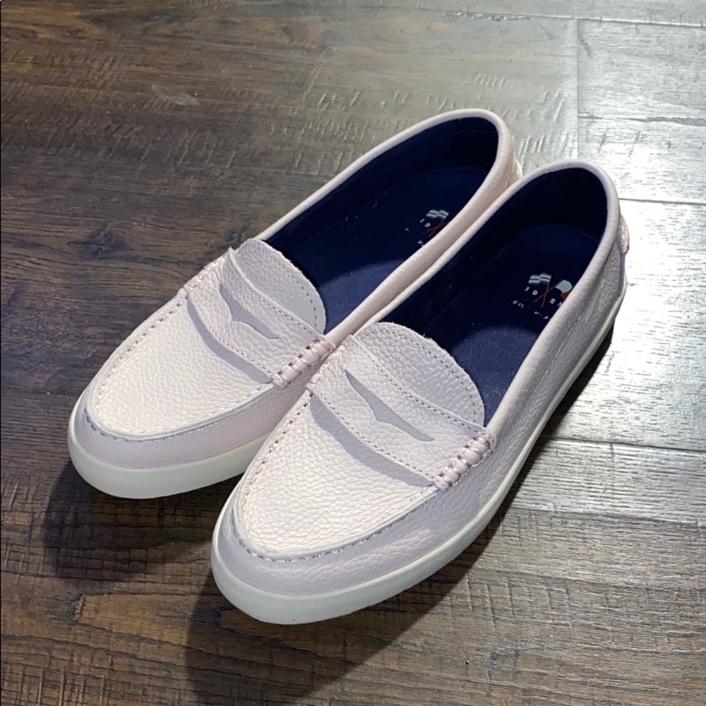 Light pink Cole Haan Nantucket Loafers